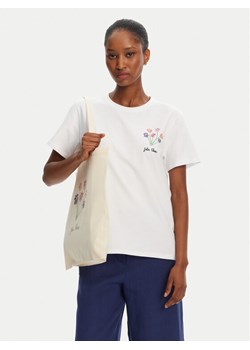 Marella T-Shirt Cappero 2515971052 Biały Regular Fit ze sklepu MODIVO w kategorii Bluzki damskie - zdjęcie 182657238