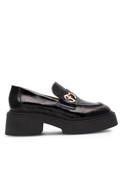 Eva Minge Loafersy LAGOA-24750 Czarny ze sklepu MODIVO w kategorii Półbuty damskie - zdjęcie 182657359