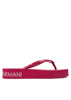 Emporio Armani Klapki XVQS07 XN118 00238 Różowy ze sklepu MODIVO w kategorii Klapki damskie - zdjęcie 182657435