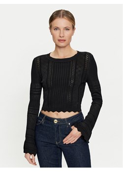 Guess Sweter Adaline W4GR08 Z2U00 Czarny Regular Fit ze sklepu MODIVO w kategorii Swetry damskie - zdjęcie 182657455