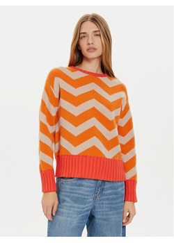 Frieda & Freddies Sweter 3307 Pomarańczowy Regular Fit ze sklepu MODIVO w kategorii Swetry damskie - zdjęcie 182657558