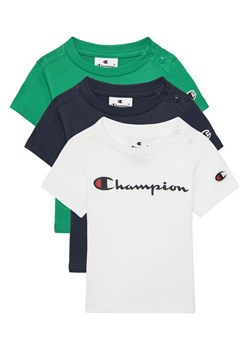 Champion Komplet 3 t-shirtów 306900 Kolorowy Regular Fit ze sklepu MODIVO w kategorii Koszulki niemowlęce - zdjęcie 182657596