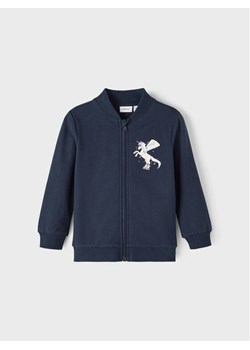 NAME IT Kurtka bomber 13213312 Granatowy Regular Fit ze sklepu MODIVO w kategorii Bluzy dziewczęce - zdjęcie 182657605