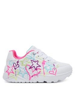 Skechers Sneakersy Uno Lite - My Drip 310391L/WMN Biały - id: 0000304743313 - marki Skechers - 182657746 Skechers Sneakersy Uno Lite - My Drip 310391L/WMN Biały ze sklepu MODIVO w kategorii Buty sportowe dziecięce - zdjęcie 182657746