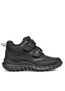 Geox Trzewiki J Simbyos Boy B Abx J46L0B 0MEFU C9999 M Czarny ze sklepu MODIVO w kategorii Buty zimowe dziecięce - zdjęcie 182657849