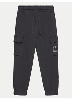 OVS Spodnie cargo 2127934 Czarny Regular Fit ze sklepu MODIVO w kategorii Spodnie dziewczęce - zdjęcie 182657886