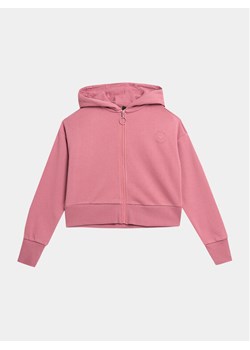 4F Bluza 4FJAW23TSWSF640 Różowy Regular Fit ze sklepu MODIVO w kategorii Bluzy dziewczęce - zdjęcie 182658166