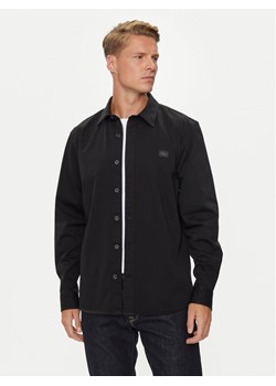 Calvin Klein Jeans Koszula J30J326680 Czarny Regular Fit ze sklepu MODIVO w kategorii Koszule męskie - zdjęcie 182658186