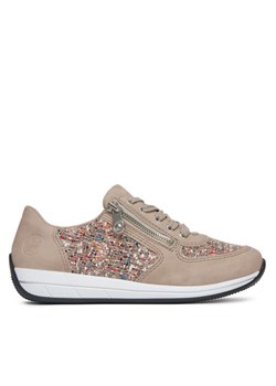 Rieker Sneakersy N1112-62 Beżowy ze sklepu MODIVO w kategorii Buty sportowe damskie - zdjęcie 182658318