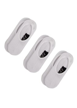 Vans Zestaw 3 par stopek unisex Classic Super No VN000XS9WHT Biały ze sklepu MODIVO w kategorii Skarpetki damskie - zdjęcie 182658358