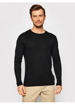 Selected Homme Sweter Rome 16079774 Czarny Regular Fit ze sklepu MODIVO w kategorii Swetry męskie - zdjęcie 182658457