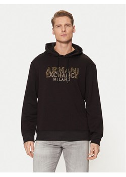 Armani Exchange Bluza XM000332 AF12269 UC001 Czarny Regular Fit ze sklepu MODIVO w kategorii Bluzy męskie - zdjęcie 182658478