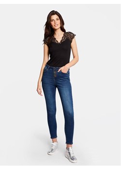 Morgan Bluzka 222-DELO Czarny Regular Fit ze sklepu MODIVO w kategorii Bluzki damskie - zdjęcie 182658628