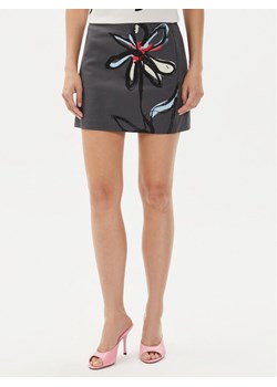 Desigual Spódnica mini Caramelo 24WWFWX2 Szary Regular Fit ze sklepu MODIVO w kategorii Spódnice - zdjęcie 182658706