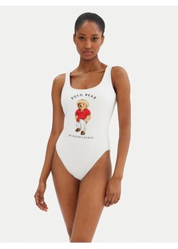 Polo Ralph Lauren Strój kąpielowy 21598410 Biały ze sklepu MODIVO w kategorii Stroje kąpielowe - zdjęcie 182658825