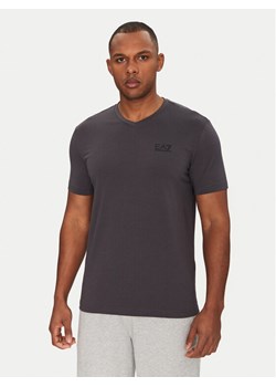 EA7 Emporio Armani T-Shirt 8NPT27 PJVQZ U8115 Szary Regular Fit ze sklepu MODIVO w kategorii T-shirty męskie - zdjęcie 182658858