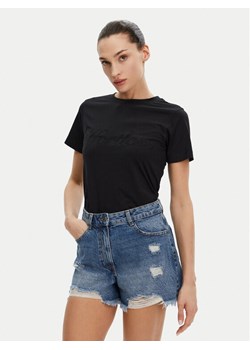 Silvian Heach T-Shirt GPP25110TS Czarny Regular Fit ze sklepu MODIVO w kategorii Bluzki damskie - zdjęcie 182658899