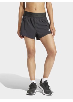 adidas Szorty sportowe Hyperglam IT4665 Czarny Regular Fit ze sklepu MODIVO w kategorii Szorty - zdjęcie 182658938