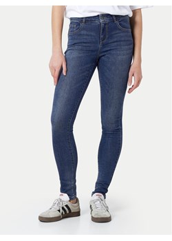 Noisy May Jeansy Jen 27030580 Granatowy Skinny Fit ze sklepu MODIVO w kategorii Jeansy damskie - zdjęcie 182658976