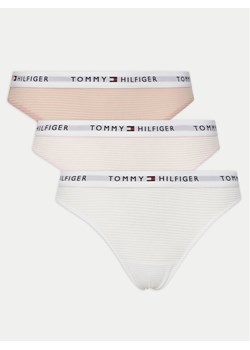 Tommy Hilfiger Komplet 3 par stringów UW0UW05532 Kolorowy - id: 0000304658747 - marki Tommy Hilfiger - 182659058 Tommy Hilfiger Komplet 3 par stringów UW0UW05532 Kolorowy ze sklepu MODIVO w kategorii Majtki damskie - zdjęcie 182659058