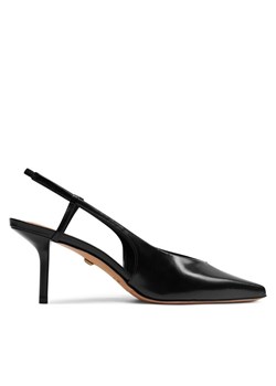 Max Mara Sandały Mmsling 24145210916 Czarny ze sklepu MODIVO w kategorii Czółenka - zdjęcie 182659216