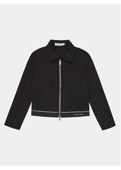 Calvin Klein Jeans Bluza Logo Tape IG0IG02420 Czarny Regular Fit - id: 0000303408589 - marki Calvin Klein - 182659318 Calvin Klein Jeans Bluza Logo Tape IG0IG02420 Czarny Regular Fit ze sklepu MODIVO w kategorii Bluzy chłopięce - zdjęcie 182659318
