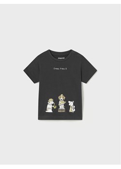 Mayoral T-Shirt 1017 Szary Regular Fit ze sklepu MODIVO w kategorii Koszulki niemowlęce - zdjęcie 182659377