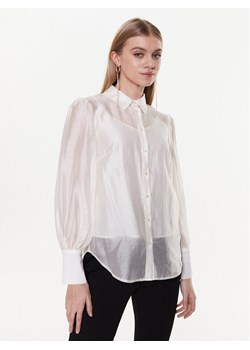 Guess Koszula W3RH59 WF5L0 Beżowy Regular Fit ze sklepu MODIVO w kategorii Koszule damskie - zdjęcie 182659386