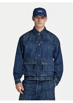 G-Star Raw Kurtka jeansowa Utility D24330-D577-G334 Niebieski Regular Fit ze sklepu MODIVO w kategorii Kurtki męskie - zdjęcie 182659488