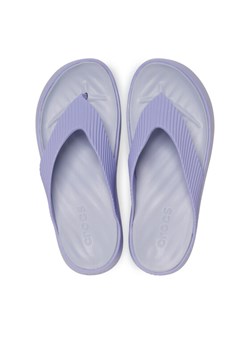 Crocs Japonki Getaway Groove Platform Flip 210700 Fioletowy ze sklepu MODIVO w kategorii Klapki damskie - zdjęcie 182659489