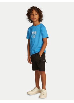 Calvin Klein Jeans T-Shirt Good Level IB0IB02456 Niebieski Regular Fit ze sklepu MODIVO w kategorii T-shirty chłopięce - zdjęcie 182659625