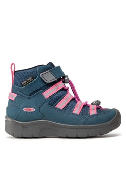Keen Trekkingi Hikeport2 Sport Mid Wp 1026605 Granatowy ze sklepu MODIVO w kategorii Buty zimowe dziecięce - zdjęcie 182659657