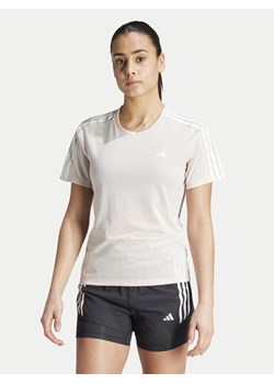 adidas Koszulka techniczna Own The Run IN8335 Różowy Regular Fit ze sklepu MODIVO w kategorii Bluzki damskie - zdjęcie 182659715