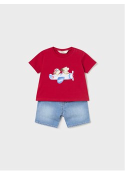Mayoral Komplet t-shirt i spodenki 1268 Kolorowy ze sklepu MODIVO w kategorii Komplety niemowlęce - zdjęcie 182659716