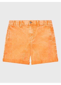 United Colors Of Benetton Szorty materiałowe 4I8BC9018 Pomarańczowy Regular Fit ze sklepu MODIVO w kategorii Spodenki dziewczęce - zdjęcie 182659717