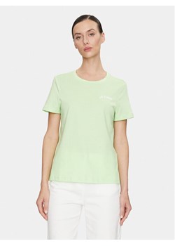 Vero Moda T-Shirt Odessa 10308688 Zielony Regular Fit ze sklepu MODIVO w kategorii Bluzki damskie - zdjęcie 182659799