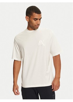 Armani Exchange T-Shirt 6DZMJF ZJLFZ 1116 Biały Regular Fit ze sklepu MODIVO w kategorii T-shirty męskie - zdjęcie 182659869