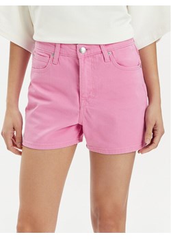 Lee Szorty jeansowe Carol 112350053 Różowy Regular Fit ze sklepu MODIVO w kategorii Szorty - zdjęcie 182659999