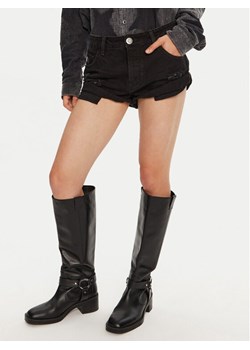 One Teaspoon Szorty jeansowe Bandit 22620C Czarny Relaxed Fit ze sklepu MODIVO w kategorii Szorty - zdjęcie 182660028
