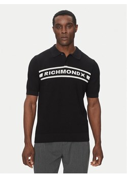 Richmond X Sweter UMP25128PO Czarny Regular Fit ze sklepu MODIVO w kategorii Swetry męskie - zdjęcie 182660085