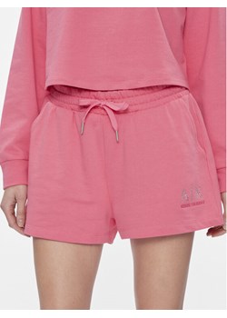 Armani Exchange Szorty sportowe 3DYS89 YJFHZ 14BH Różowy Regular Fit ze sklepu MODIVO w kategorii Szorty - zdjęcie 182660086