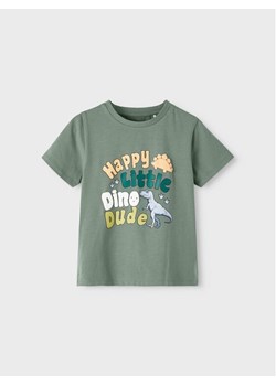 NAME IT T-Shirt 13213254 Zielony Regular Fit ze sklepu MODIVO w kategorii T-shirty chłopięce - zdjęcie 182660148