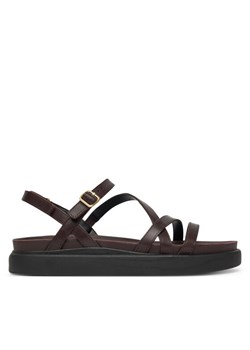Clarks Sandały Aristella Rose 26181262 Bordowy ze sklepu MODIVO w kategorii Sandały damskie - zdjęcie 182660175