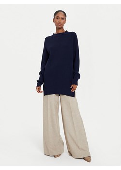 Kontatto Sweter 3M0128 Granatowy Relaxed Fit ze sklepu MODIVO w kategorii Swetry damskie - zdjęcie 182660187
