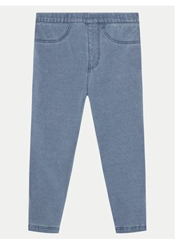 Original Marines Jegginsy DFP3122CF Niebieski Slim Fit ze sklepu MODIVO w kategorii Spodnie dziewczęce - zdjęcie 182660189