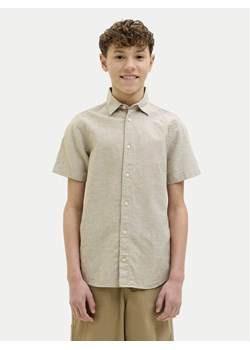 Jack&Jones Junior Koszula Breeze 12268986 Beżowy Regular Fit ze sklepu MODIVO w kategorii Koszule chłopięce - zdjęcie 182660199