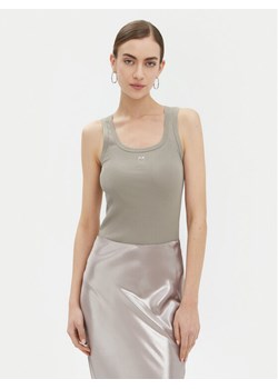 PINKO Top Calcolatore 100807 Szary Regular Fit ze sklepu MODIVO w kategorii Bluzki damskie - zdjęcie 182660225