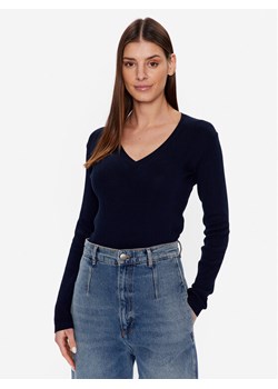 United Colors Of Benetton Sweter 1091D4625 Granatowy Regular Fit ze sklepu MODIVO w kategorii Swetry damskie - zdjęcie 182660349