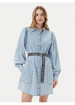 Karl Lagerfeld Jeans Sukienka jeansowa A2W13022 Niebieski Regular Fit ze sklepu MODIVO w kategorii Sukienki - zdjęcie 182660375