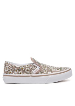 Vans Tenisówki Classic Slip-On VN000D0JBF21 Beżowy ze sklepu MODIVO w kategorii Trampki dziecięce - zdjęcie 182660389